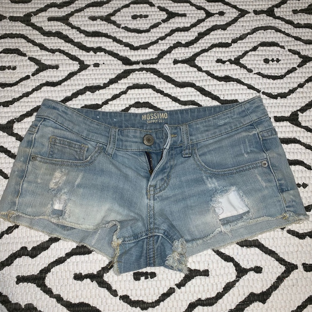 Mossimo Distressed Jean Shorts